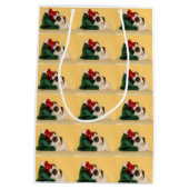 Cute Guinea Pig Gift Bag Medium Cadeauzakje (Achterkant)