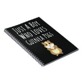 Cute Guinea Pig Gifts For Baby Boys Kids Lover Notitieboek (Rechterzijde)