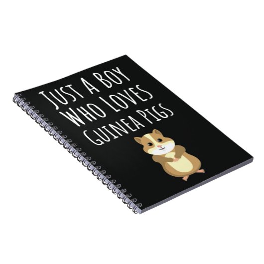 Cute Guinea Pig Gifts For Baby Boys Kids Lover Notitieboek (Rechterzijde)