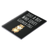 Cute Guinea Pig Gifts For Baby Boys Kids Lover Notitieboek (Linkerzijde)