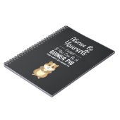 Cute Guinea Pig Gifts Funny Pet Animal Humor Team Notitieboek (Linkerzijde)