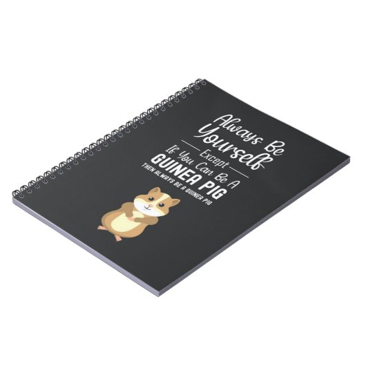Cute Guinea Pig Gifts Funny Pet Animal Humor Team Notitieboek (Linkerzijde)