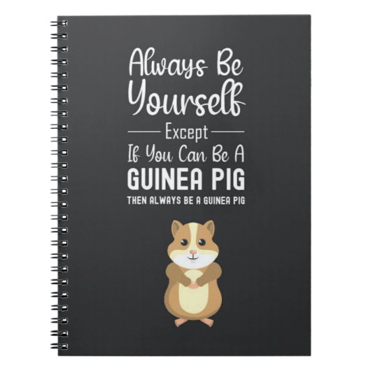 Cute Guinea Pig Gifts Funny Pet Animal Humor Team Notitieboek (Voorkant)