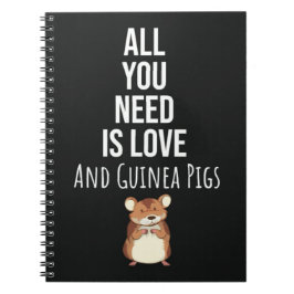 Cute Guinea Pig Gifts Pet Small Animal Lover Notitieboek