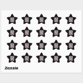 Cute Guinea Pig Hamster Ster Sticker (Vel)