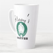 Cute Guinea Pig Latte Mok (Linkerhoek)