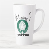 Cute Guinea Pig Latte Mok (Rechts)