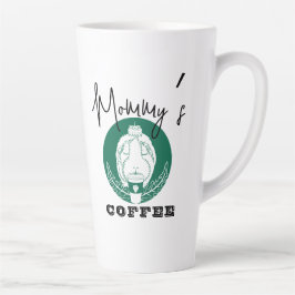 Cute Guinea Pig Latte Mok