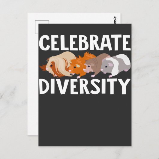 Cute Guinea Pig Lover Briefkaart (Voorkant / Achterkant)