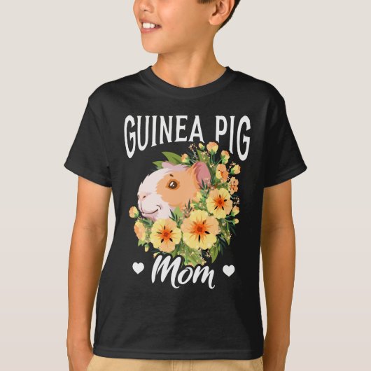 Cute Guinea Pig Ma T-shirt (Voorkant)