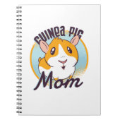 Cute Guinea Pig mam Kawaii Piggy Teen Kinder Girls Notitieboek (Voorkant)