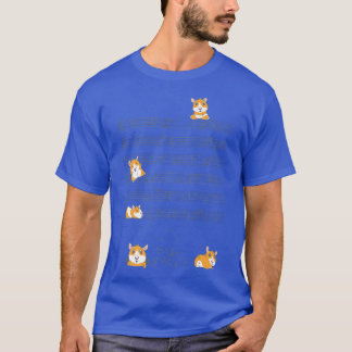 Cute Guinea Pig Music Note Clef Musician A T-shirt