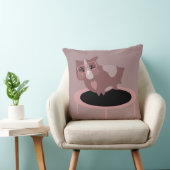 Cute Guinea Pig op een trampoline Fitness Kussen (Stoel)