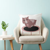 Cute Guinea Pig op een trampoline Fitness Kussen (Stoel)