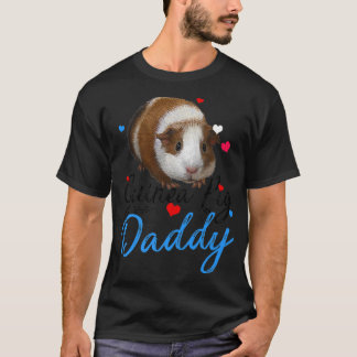 Cute Guinea Pig Papa Costume Shirt Mannen Guinee P