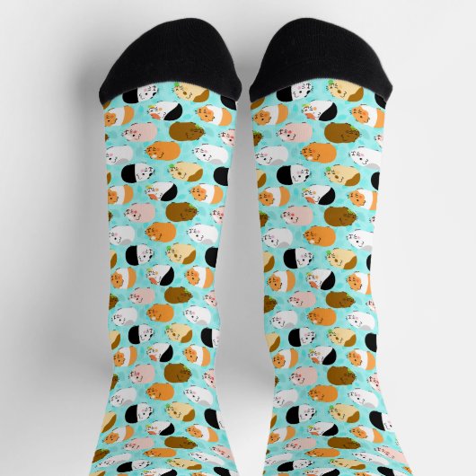 Cute Guinea Pig Pattern Sokken (Top)