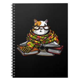 Cute Guinea Pig Read Book Kute Pet Lover Notitieboek
