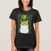 Cute guinea pig st Patricks day pet shamrock guine T-shirt (Voorkant)