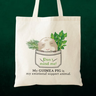 Cute Guinea Pig Tote Bag
