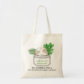 Cute Guinea Pig Tote Bag (Voorkant)