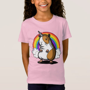 Cute Guinea Pig Unicorn Cavy Pet T-shirt