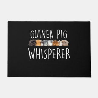 Cute Guinea Pig Whisperer Dierenvriend Gift Deurmat