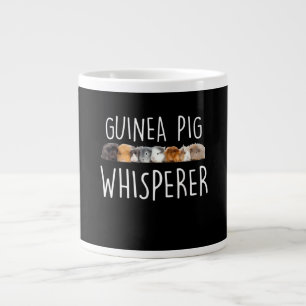 Cute Guinea Pig Whisperer Dierenvriend Gift Grote Koffiekop