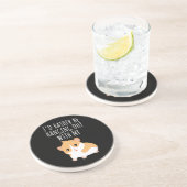 Cute Guinea Pig Zandsteen Onderzetter (Zijkant)