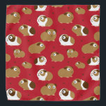 Cute Guinea Pigs Bandana<br><div class="desc">Kute cavia's.</div>