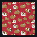 Cute Guinea Pigs Bandana<br><div class="desc">Kute cavia's.</div>