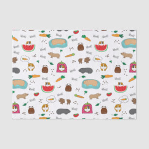 Cute Guinea Pigs Cavy Pets Tissuepapier