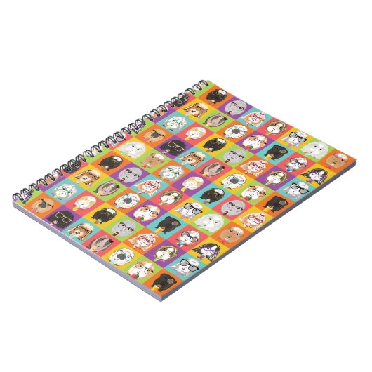 Cute Guinea Pigs Notitieboek (Linkerzijde)