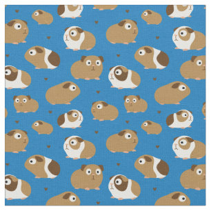 Cute Guinea Pigs Stof
