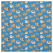 Cute Guinea Pigs Stof (Swatch)