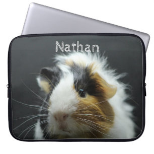 Cute Guinee Pig Chalkboard - Aangepast Laptop Sleeve