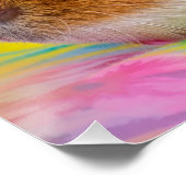 Cute Guinee Pig Pet Perfect Poster (Hoek)