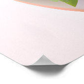 CUTE GUITAR MET POSTER PINKROSES (Hoek)