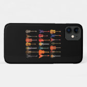 Cute Guitar Rock en Roll Musical Instruments Gift Case-Mate iPhone Case (Achterkant (horizontaal))