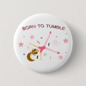 Cute Gymnastic Button (Voorkant)