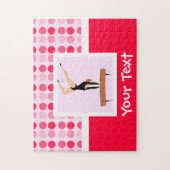 Cute Gymnastics Balance Beam Legpuzzel (Verticaal)