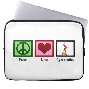 Cute Gymnastics Laptop Sleeve
