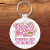Cute Gymnastics-leraar Sleutelhanger (Voorkant)