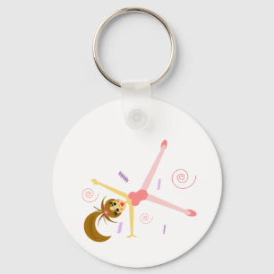Cute Gymnist Sleutelhanger
