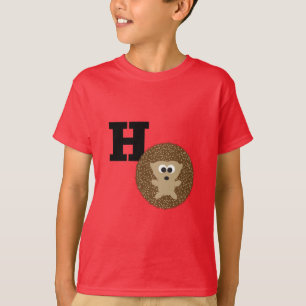 Cute H is voor Egel T-shirt
