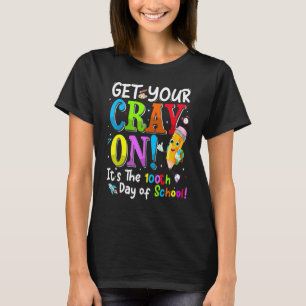 Cute Haal je kraak op de 100e dag van de school T-shirt