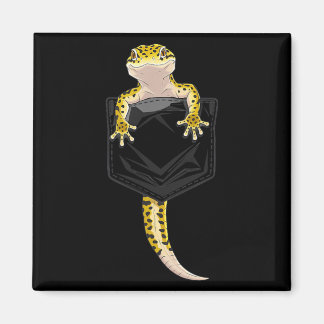 Cute Hagedis Reptiel Luipaardgekko Poc Cadeaus Man Magneet