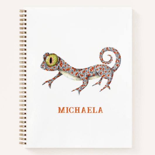 Cute Hagedis Reptiel Notitieboek (Voorkant)