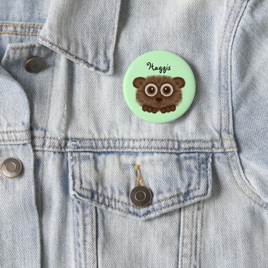 Cute Haggis Button (In situ)