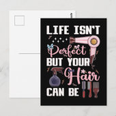 Cute Hair Stylist Motivation Hairdresser Briefkaart (Voorkant / Achterkant)