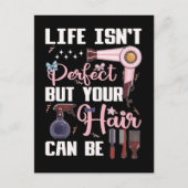 Cute Hair Stylist Motivation Hairdresser Briefkaart (Voorkant)